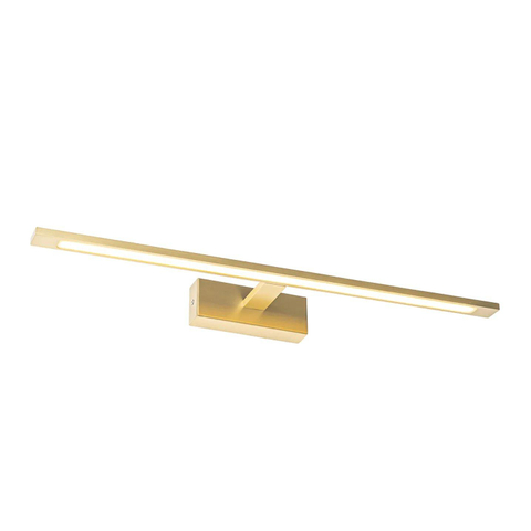QAZQA Jerre wandlamp - 62x13.5x5.5cm - incl. LED - IP44 - messing (goud) TWEEDEKANS OUT14437