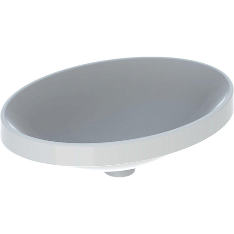 Geberit VARIFORM opbouwwastafel - 55x40cm - zonder kraangat - zonder overloop - wit SW417716