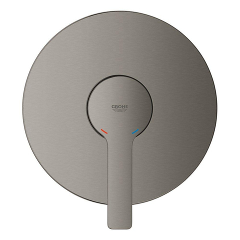 Grohe Lineare New Inbouwthermostaat - 1 knop - brushed hard graphite (antraciet) SW523640