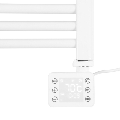 Eurom Sani-Towel radiateur sèche-serviettes électrique - 60x50cm - 400watt - WiFi - blanc brillant SW999843