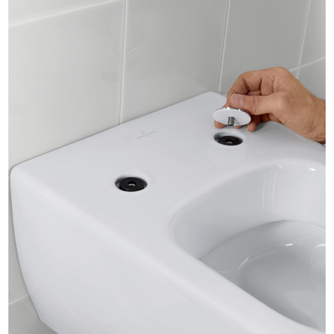 Villeroy & Boch Subway 2.0 wandcloset - 56cm directflush - diepspoel - met Saniclass - quickrelease en softclose zitting - White Alpine (glans wit) SW791667