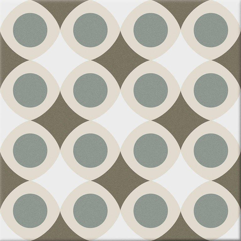ÉCHANTILLON Terravito Camino carreau mural et de sol - 20x20cm - 8.6mm - Carré - Hidra Pop Warm SW735744