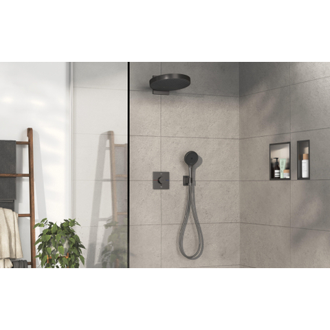 Hansgrohe ShowerSelect Comfort E Thermostaat - inbouw - 2 functies - zwart chroom SW918132