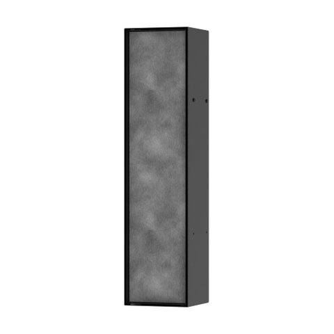 Hansgrohe XtraStoris Rock Porte-brosse WC - tablette - porte carrelable - noir mat SW1590297