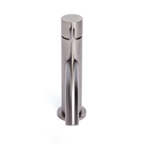 Crosswater MPRO Mike Pro Wastafelkraan - 1 Gats - 35Mm Uitloop - 12Cm - zonder Waste - geborsteld RVS SW31389