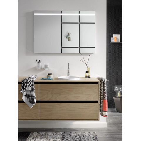 Emco Trend porte-verre avec verre chrome 0631204