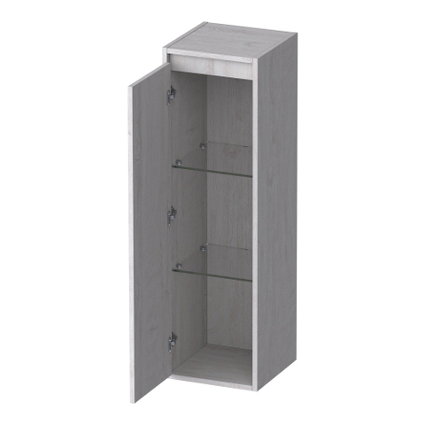 BRAUER Adore armoire de salle de bains - 120x35x35cm - avec 1 porte sans poignée ouvrant à gauche Forest Seashell SW1198188