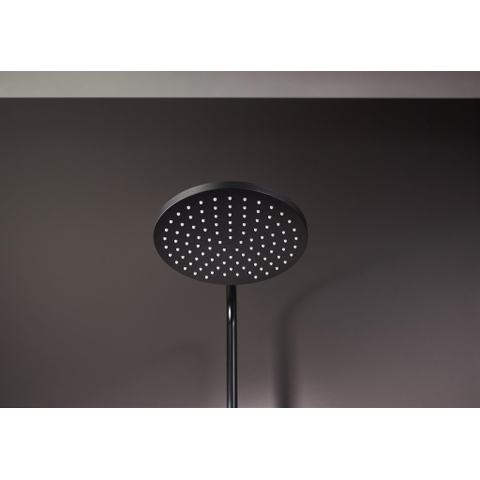Hansgrohe Vernis Blend - showerpipe - zonder thermostaat - ecosmart - mat zwart SW651713