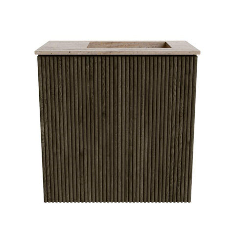 Mondiaz JOYA-DLUX 40cm toiletmeubel - kleur Shadow - Wastafel FAYE positie Rechts Zonder kraangat kleur Saba. SW1425094