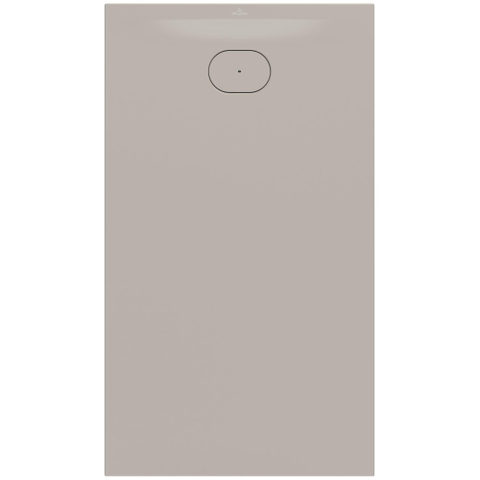 Villeroy & Boch Ecora douchebak - 140x80x3.5cm - afvoer korte zijde - almond (beige) SW1558941
