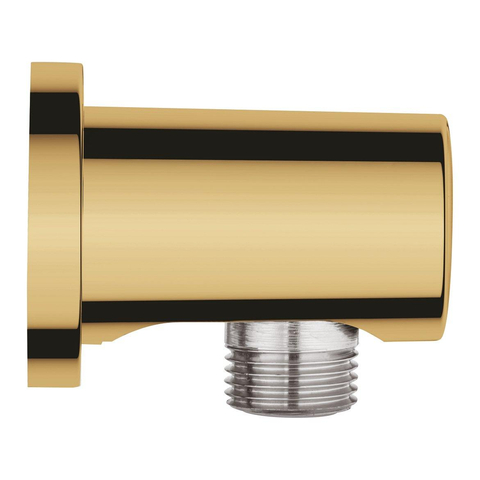 Grohe Rainshower Wandaansluitbocht - ronde rozet - cool sunrise (goud) SW98904