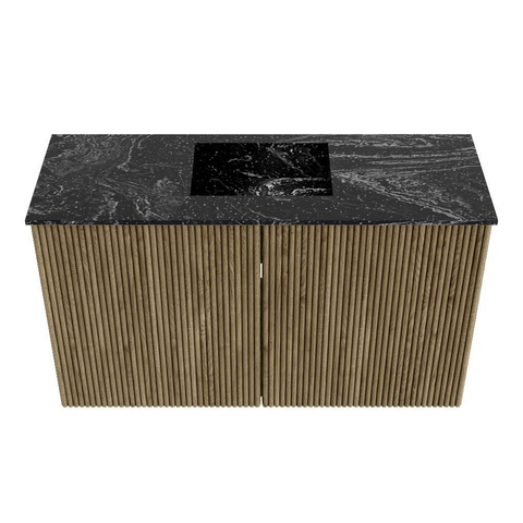 Mondiaz JOYA-DLUX 70cm toiletmeubel - kleur Dusk - Wastafel FAYE positie Midden 1 kraangat kleur Lava. SW1423223