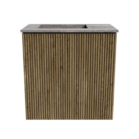 Mondiaz JOYA-DLUX 40cm meuble de toilette - couleur Dusk - Vasque FAYE position Gauche Sans trou de robinet couleur Oza. SW1425958