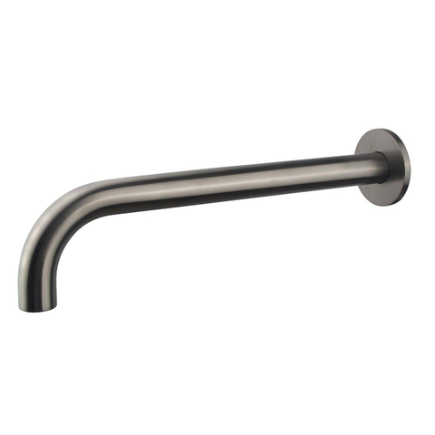 Wiesbaden Caral Baduitloop rond - 30cm 1/2" - PVD - gunmetal (antraciet) SW454667