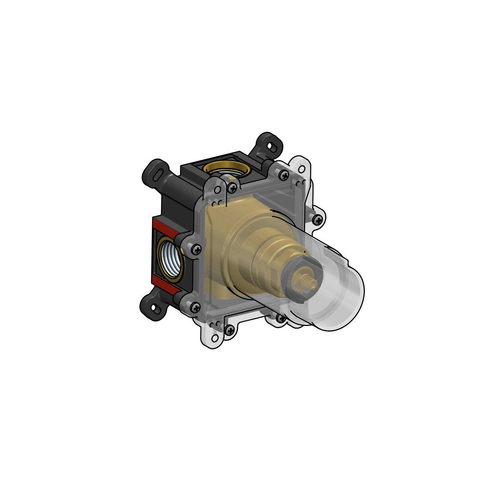 Hotbath Cobber 70 - inbouw thermostatisch VERT - zwart SW799224