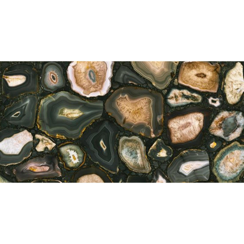 Ceralto Vespera Slate Carrelage de sol - 60x120cm - 6.0mm - rectifié - Gloom gold SW1446179