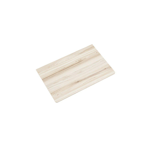 Saniclass Tops Topblad - 60x1.2x46cm - afgeronde hoeken - licht eiken SW910980