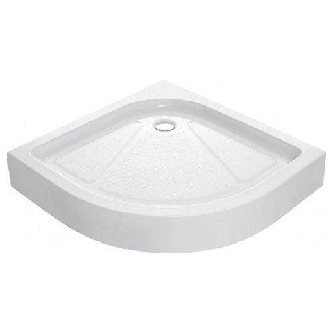 Marenza Casus Douchebak - 80x80x15cm - kwartrond - wit TWEEDEKANS OUT14909