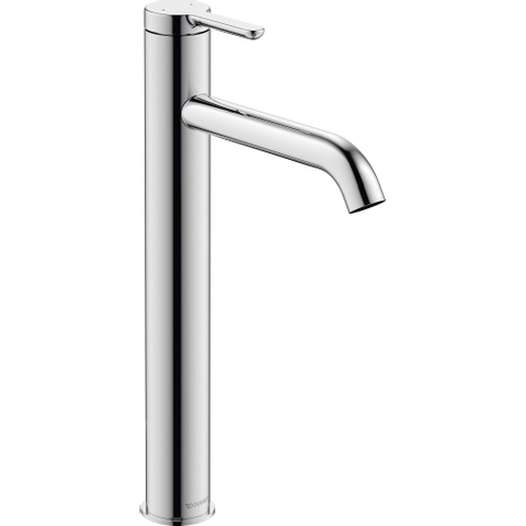 Duravit C.1 1 greeps wastafelmengkraan - 196x40x322mm - hoogglans chroom SW420714