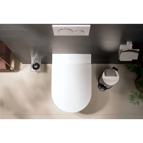 Hansgrohe EluPura Original S WC suspendu 54x36cm - sans rebord - AquaChannel Flush - céramique - blanc brillant SW1164937