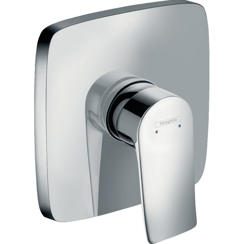 Hansgrohe Metris Afbouwdeel - voor inbouw douchekraan rechthoekig - hoogglans chroom GA43910