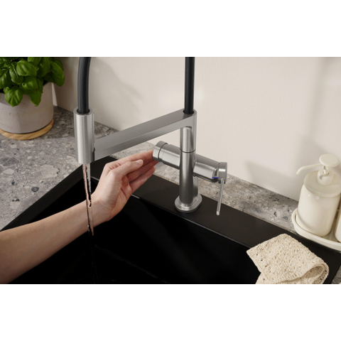 Hansgrohe Talis select keukenkraan powderspray 3jet bl.chr SW1172941