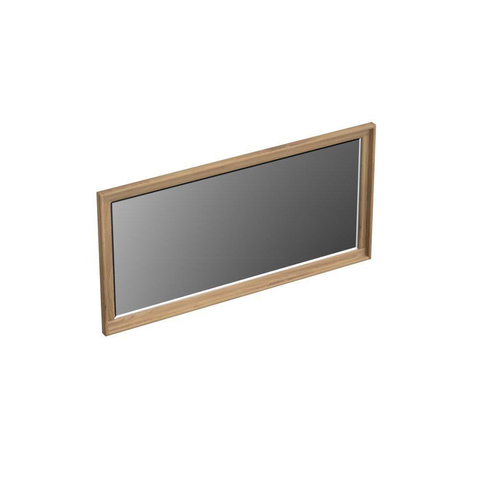 Forzalaqua Reno 2.0 miroir 100x50cm Rectangulaire sans éclairage avec cadre Chêne massif Oyster SW492559