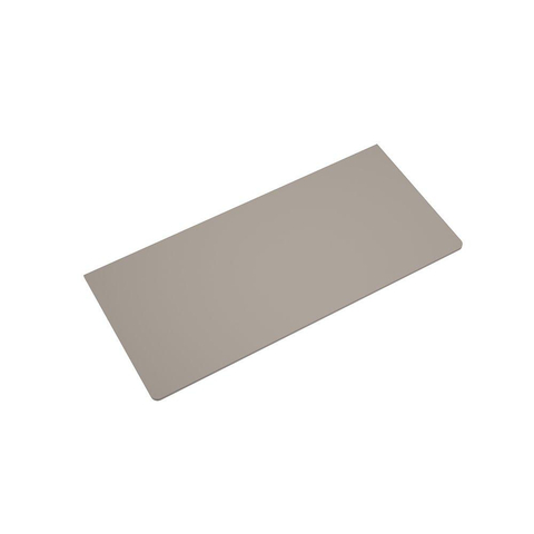Saniclass Tops Topblad - 120x1.2x46cm - afgeronde hoeken - taupe SW910989