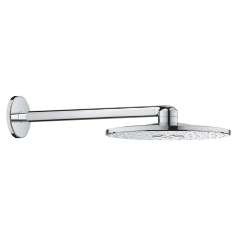 GROHE Rainshower Smartactive 310 Hoofddouche - 31cm - 2 straalsoorten - wandarm 43cm - chroom OUTLETSTORE STORE39492