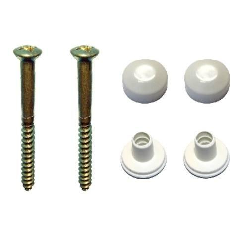 De Beer set de fixation combi bec croix 6x60mm blanc galvanisé GA76243