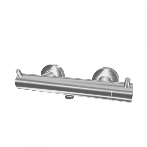 Xenz Duero robinet thermostatique de douche 27,2cm chrome Brillant SW104704