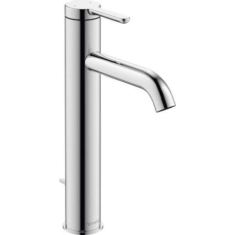 Duravit C.1 Wastafelmengkraan - met waste - l-size - hoogglans chroom SW420681