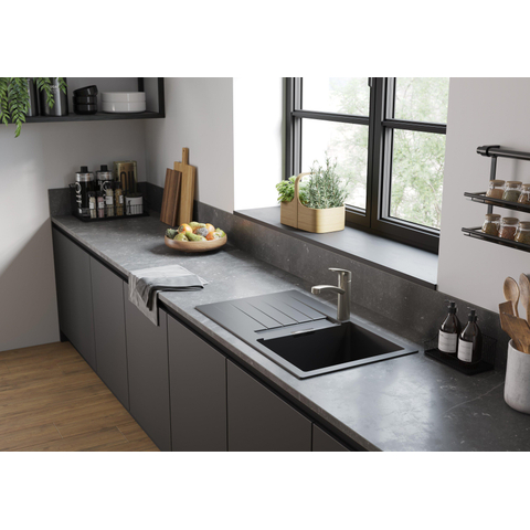 Hansgrohe Focus m41 Eengreeps keukenmengkraan - 160 - rvs look 0450902