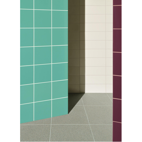 ÉCHANTILLON Ceralto Doppio Shade Carreau mural 10x10cm 7.8mm pâte blanche Accent White SW913471