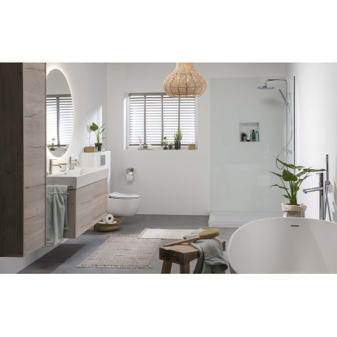 Plieger Ambi Round miroir – rond Ø 100 cm – LED indirecte tout autour SW225414