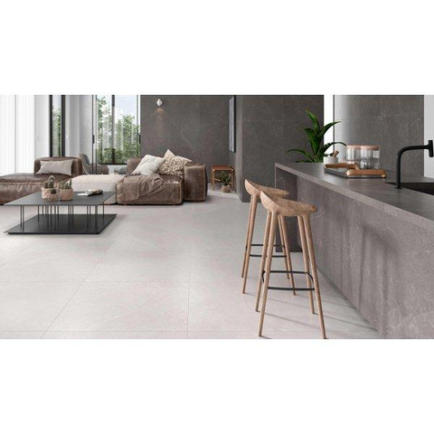 ÉCHANTILLON Ceralto Sylvaro Tone Carreau décoratif 40x120cm 10.8mm rectifié Blanc SW913255