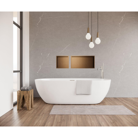 Fortifura Galeria Inbouwnis - 30x60x7cm - Geborsteld koper PVD (Koper) - beschadigd - OUTLET UDEN STORE44285