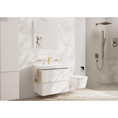 Hansgrohe Xarita Lite Q Verticaal spiegel – 80x70 cm – directe LED – Wit mat SW1165153