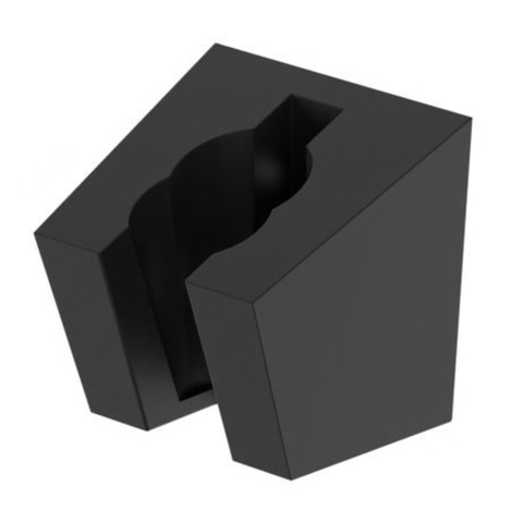 Adema Calypte Support mural pour douchette Noir mat SW496807