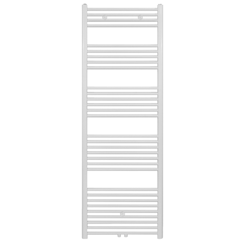 Belrad Handdoekradiator - middenaansluiting - 180X50cm - 821Watt - Wit OUTLETSTORE STORE43315