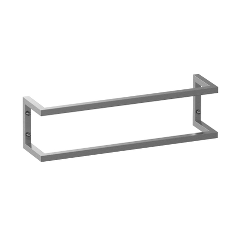 BRAUER Combi Porte-serviettes - 60x15x15cm - horizontal/vertical - inox brossé SW721233