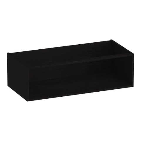 BRAUER Flourish armoire latérale - 99x30x45.5cm - avec 1 compartiment de rangement Bois Noir SW1200449