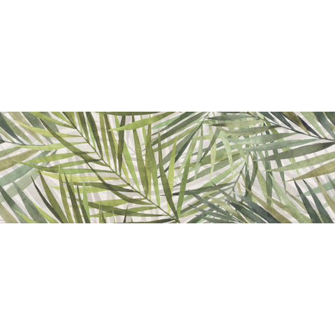 ÉCHANTILLON Terravito Alerno Carrelage murale - 40x120cm - 7mm - rectifié - vert SW1130656