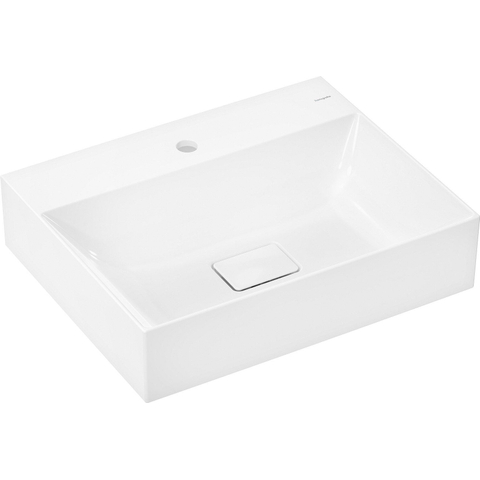 HansGrohe Xevolos E Lavabo à poser 600/480 avec trou pour robinet sans trop-plein, SmartClean SW995498