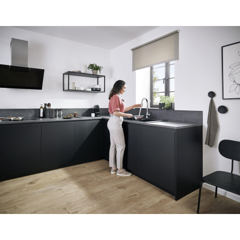 Hansgrohe Focus m41 Eengreeps keukenmengkraan - 240 met uittrekbare vuistdouche - 2 straalsoorten - hoogglans chroom GA69755