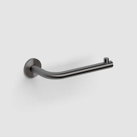 Clou Kaldur porte-rouleau de papier toilette forme L gunmetal brossé PVD SW917296