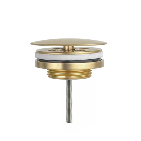 Best-Design Nancy low fontein afvoer plug 5/4 mat-goud SW353584