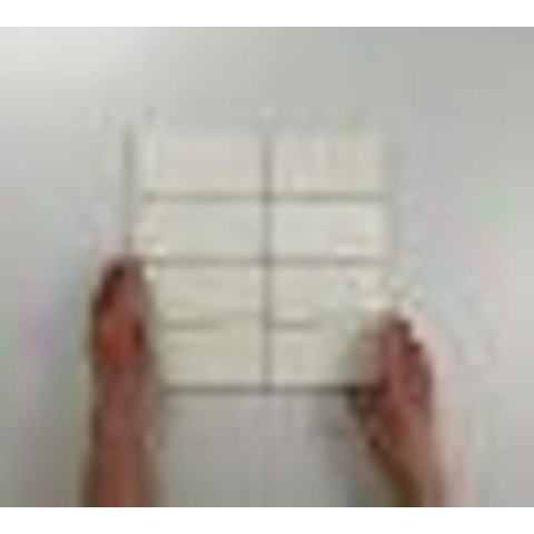 Terravito Galeno carreau mural - 7,5x15cm - 8,5mm - Rectangle - blanc/crème mat SW359685