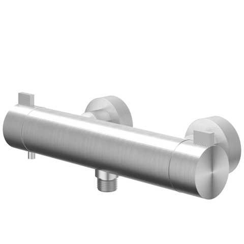 IVY Tribe Mitigeur de douche thermostatique - apparente - cooltouch - Inox 316 - brossé SW1030850