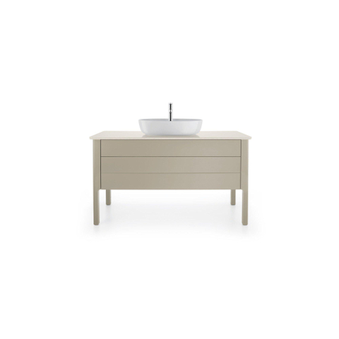 Duravit Luv Opzetwastafel - 60x40cm - met 1 kraangat - zonder overloop - glans wit SW227986